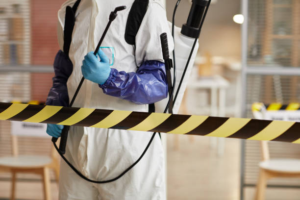 Professional Biohazard technician working in Linn, MO
